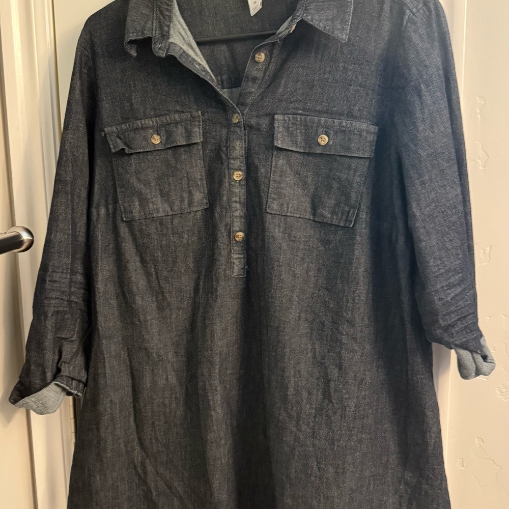 Isabel Maternity by Ingrid & Isabel Denim Shirt